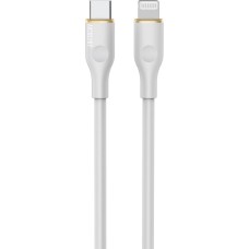 AKSBERRY (6900328100014) X162 Liquid silicone Type-C-Lightning, белый