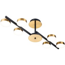 ESCADA 10266/6 LED*95W Black/Brass