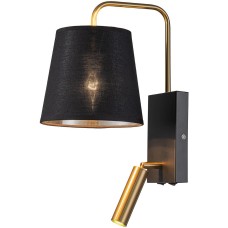 ESCADA 589/1A E14*40W Black/Brass