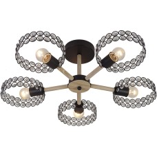 ESCADA 679/5P E27*60W Black/Wood