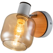 ESCADA 10177/1A E14*40W White/Chrome/Wood ESCADA 10177/1A E14*40W White/Chrome/Wood