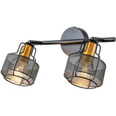 ESCADA 1100/2A E14*40W Black/Gold