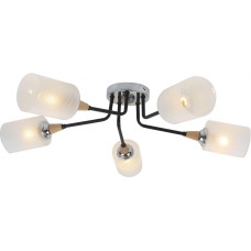 ESCADA 2101/5P E27*60W Black/Chrome