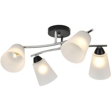 ESCADA 2132/4P E27*60W Black/Chrome