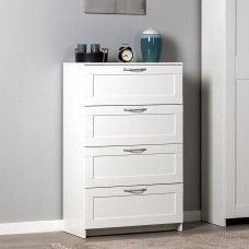 ГУД ЛАКК 2.02.02.060.1 СИРИУС комод 4 ящика белый RU (2 пак.)