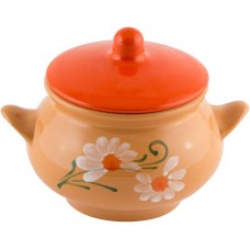 БОРИСОВСКАЯ КЕРАМИКА Горшок для жаркого 0,95 л. Русский (006807)