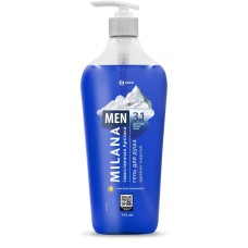 GRASS 125460 Milana MEN Таинственная арктика с маслом эвкалипта (750мл)