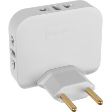 DEFENDER (99112) TA-05 3 розетки, белый