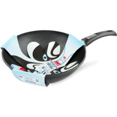 НЕВА МЕТАЛЛ ПОСУДА 3130W а/пр литая Вок 30см съемн/руч Титан