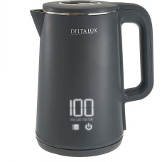 DELTA LUX DE-1023 gray (1,8л. металл/пластик)