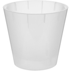 HOMVER для орхидей D160мм, 1,6л с дренажной вставкой (белый перламутр) 221608129/02