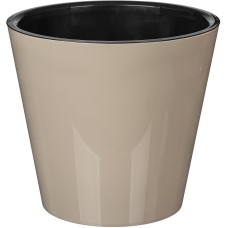 HOMVER Rosemary D200мм, 4л с дренажной вставкой (бежевый) 221600127/01