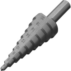 СИБРТЕХ Сверло ступенчатое по металлу 4-6-8-10-12-14-16-18-20 мм, 4241 723012