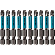 GROSS Бита торсионная PZ3 x 50 мм, для ударных шуруповертов, 10 шт. 11496 GROSS Бита торсионная PZ3 x 50 мм, для ударных шуруповертов, 10 шт. 11496