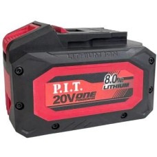 P.I.T. Аккумулятор OnePower PH20-8.0 (20В, 8Ач, Li-Ion, индикация заряда, плата)