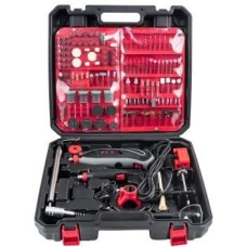 P.I.T. Гравер электрич. PMG200-С1 МАСТЕР (150Вт, борм.12В,ц.2,4/3,5мм,ск.10-33тыс.об/мин,350 предм.)