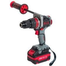 P.I.T. Дрель ударная аккум. бесщёточная PSB20H-13C/1 X-DRIVER (20В, 110Нм, 13мм, 2ск, 1х4Ач,ЗУ,кейс)