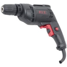 P.I.T. Дрель электрич. PBM10-C (550Вт, БЗП 10мм, 0-3300 об/мин, фиксатор оборотов, скоба для ремня)