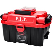 P.I.T. Пылесос аккум. Бесщёточный PVC20H-10A SOLO (20В, 10л, 1 м³/мин, 3в1: сух/влаж уборка, выдув)