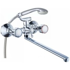 GOTA ROCIO 344810-GOTA Orio Смеситель д/ванны с 2-мя рукоятками с изливом L-30см. перекл.душа