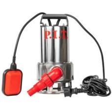 P.I.T. Насос дренажный электрич. PSW900-W2 (900Вт, грязная вода, напор 9м, 250л/мин, нерж. сталь)