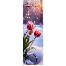 ОРСК 175 B glass TYLPAN 365л белый стекло тюльпан