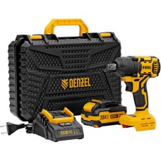 DENZEL Гайковерт ударный аккумуляторный бесщет. CIWH-BL-20-500, Li-Ion, 20 В//