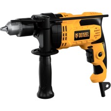 DENZEL Дрель ударная IDD-850, 850 Вт, 0-2800 об/мин, 44800 уд/мин//