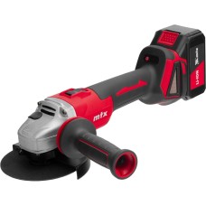 MTX Машина шлифовальная угловая аккумуляторная бесщет. AGB-BL-20-125, Li-Ion, 20 В//