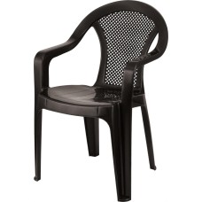 DECORONA DC628120011 DeVeranda садовое 540x535x785 мм, круглая сетчатая спинка, теплый орех