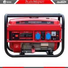 EDON PT-3000 Генератор бензиновый (208см3, 3000/2800Вт,12В/8,3А;12В/8,3А, ручной стартер)