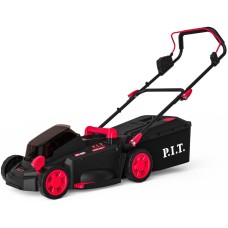 P.I.T. Газонокосилка аккум. бесщёточная PLM20H-330B/1 (20В, 33 см, выс. 25-75мм, 30л, 1 акб 4Ач, ЗУ)