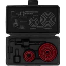 MATRIX Набор кольцевых пил по дереву, 19-64 мм, 11 предметов 70473