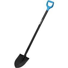 PALISAD Лопата штыковая углубленная, 220х270х1330 мм, деревянный черенок, с рукояткой, LUXE 61302