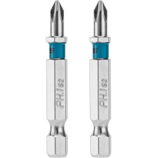 GROSS Бита PH1х50мм, сталь S2, шестигр., 2 шт.//