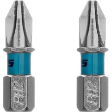 GROSS Бита PH2х25мм, сталь S2, шестигр., 2 шт.//