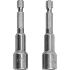 MATRIX Биты с торцевыми головками 10x65 мм, 2 шт.//