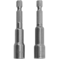 MATRIX Биты с торцевыми головками 8x65 мм, 2 шт.//
