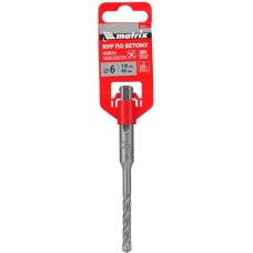 MATRIX Бур по бетону, 6 x 110 мм, SDS PLUS c крестовой пластиной//
