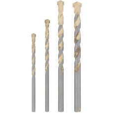 MATRIX Набор сверл по бетону Golden Line 5 - 6 - 8 - 10мм//