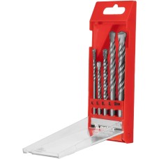 MATRIX Набор сверл по бетону, 4 - 5 - 6 - 8 - 10мм, пластиковый кейс//