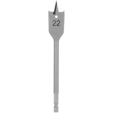 MATRIX Сверло по дереву перовое, 22 мм 6-гранный хвостовик//