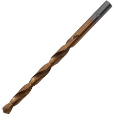 MATRIX Сверло по металлу, 5 мм, HSS, нитридтитановое покрытие, цилиндрический хвостовик//