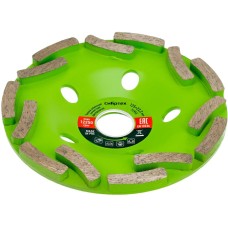 СИБРТЕХ Чашка алмазная зачистная 125мм, Двухрядная//