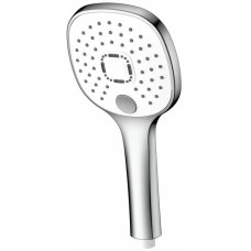 GOLDEN FOX S1189 Лейка д/душа 3-реж. d117 квадрат перекл.кнопкой ABC пластик блистер