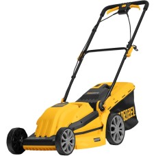 DENZEL Газонокосилка электрическая GMC-2000, шир. 44см, 2000 Вт, 6 уров., травосб. 45 л//