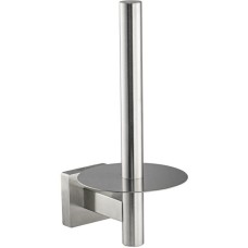 GFMARK 87008 Держатель для туалетной бумаги и бумажного полотенца, вертикальный, из нержавеющей стали, с квадратным основанием, цвет САТИН