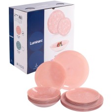 LUMINARC Столовый набор MELITINA PINK 18 предметов V9723