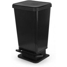 АЛЬТЕРНАТИВА М8970 для мусора 30л (с педалью)(черный) (Стандарт качество)