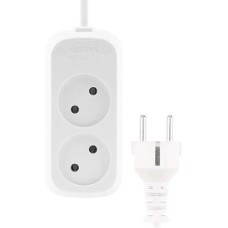 CADENA 2 гн MID 3м бз ПВС 2*1 10А белый